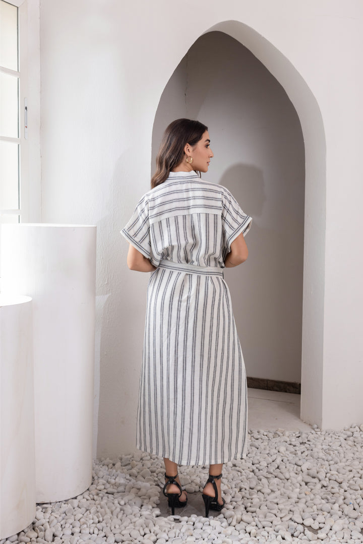 Ivory Dream Linen Dress