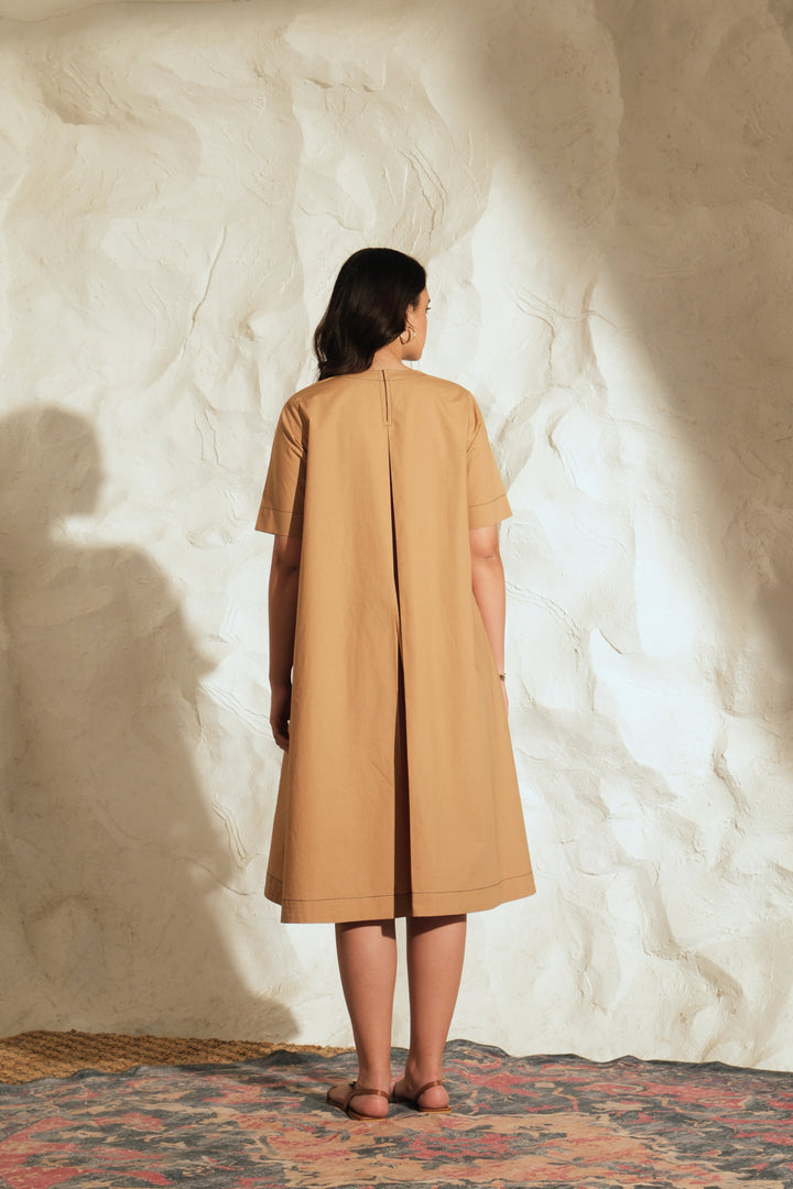 PALOMA BEIGE DRESS