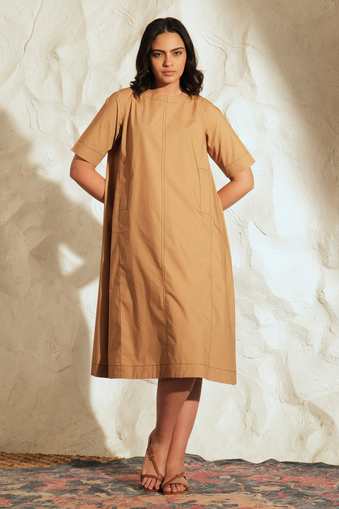 PALOMA BEIGE DRESS