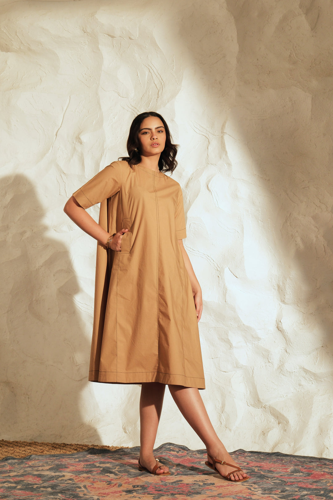 PALOMA BEIGE DRESS