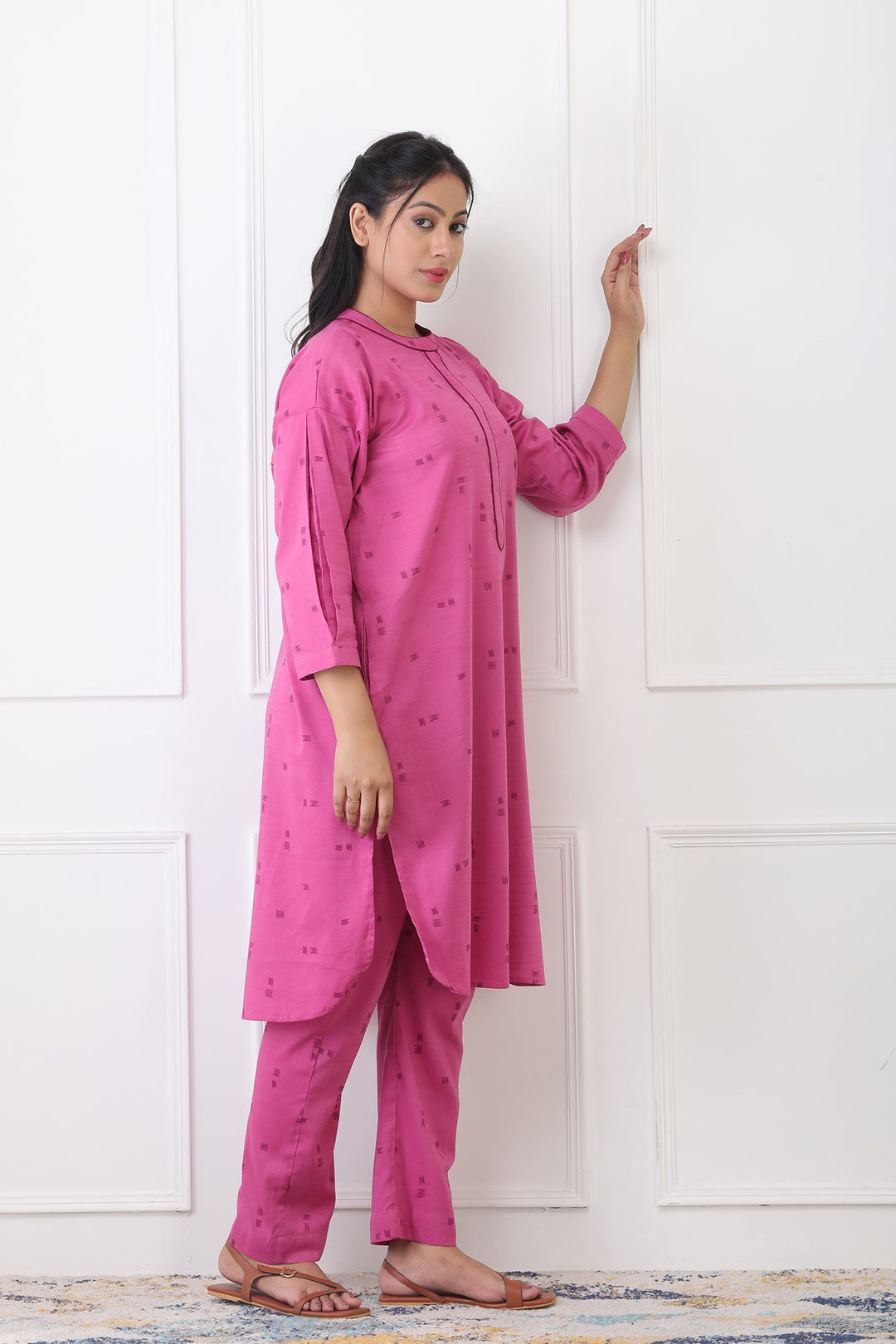 ZEHRA FUCHSIA KURTA SET