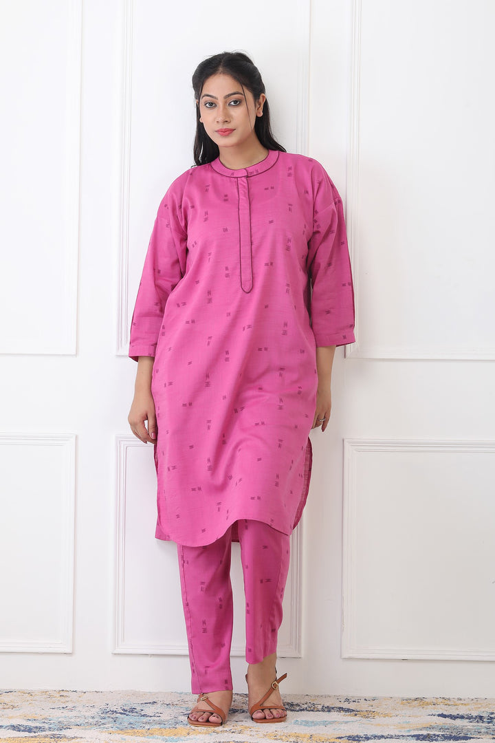 ZEHRA FUCHSIA KURTA SET
