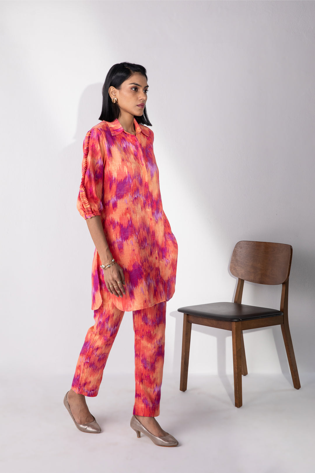 EMERY - Ikat Cotton Co-ord Set