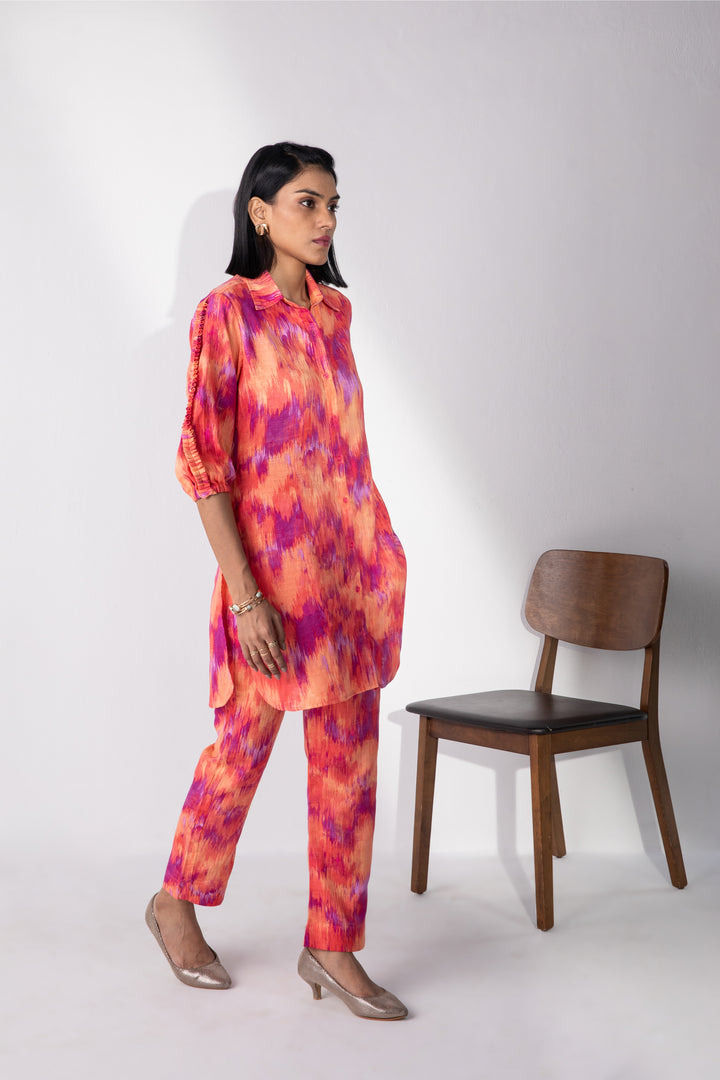 EMERY - Ikat Cotton Co-ord Set
