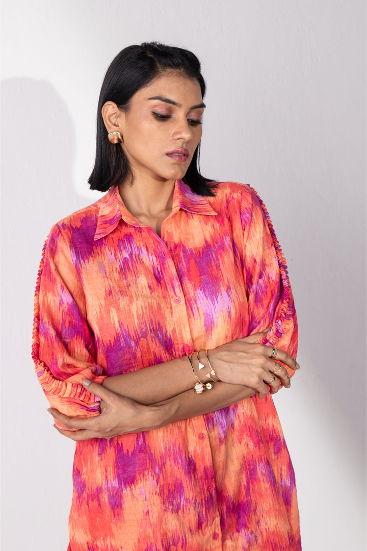EMERY - Ikat Cotton Co-ord Set