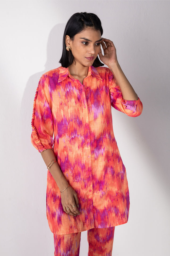 EMERY - Ikat Cotton Co-ord Set