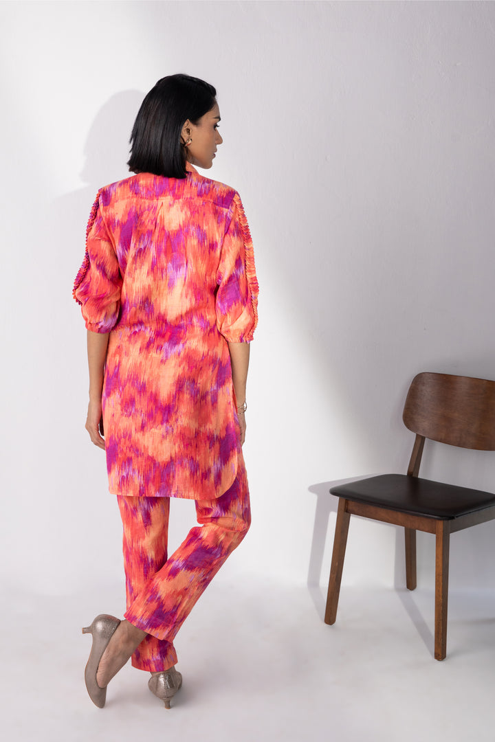 EMERY - Ikat Cotton Co-ord Set