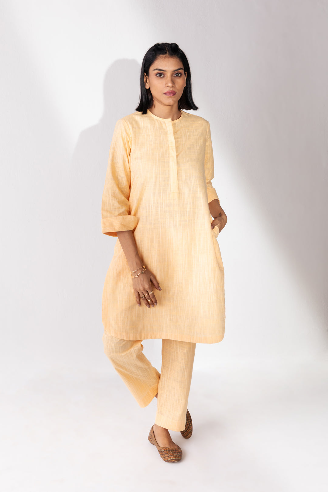 FALAQ- Essential Co-ord Set in cotton