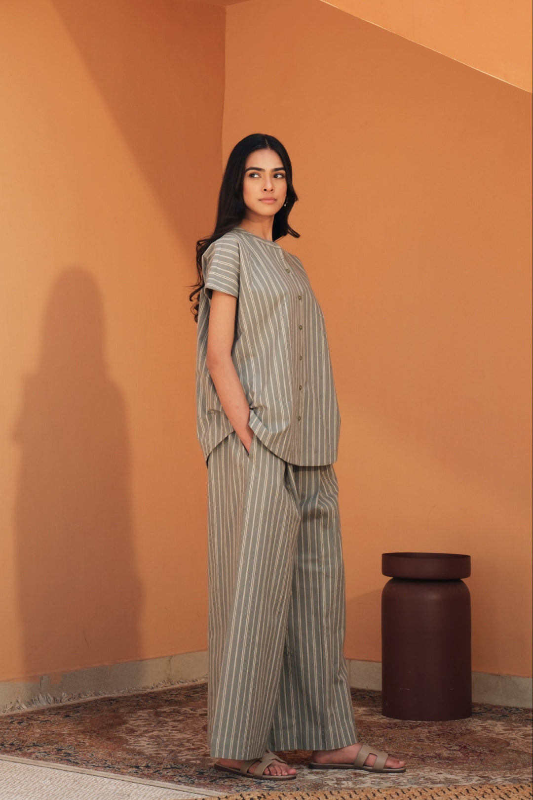 LUCIA TIMELESS STRIPED CO-ORD SET