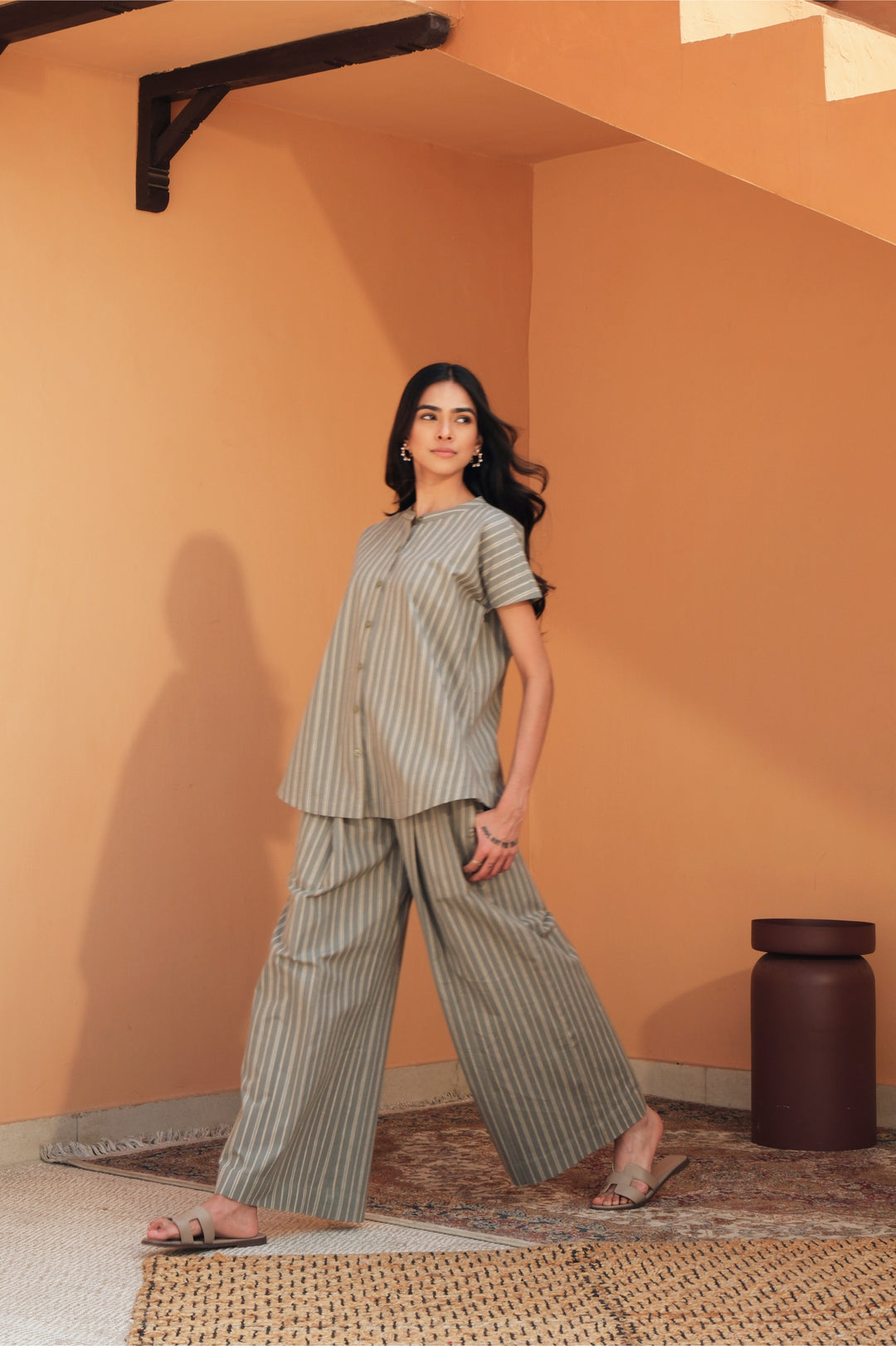 LUCIA TIMELESS STRIPED CO-ORD SET