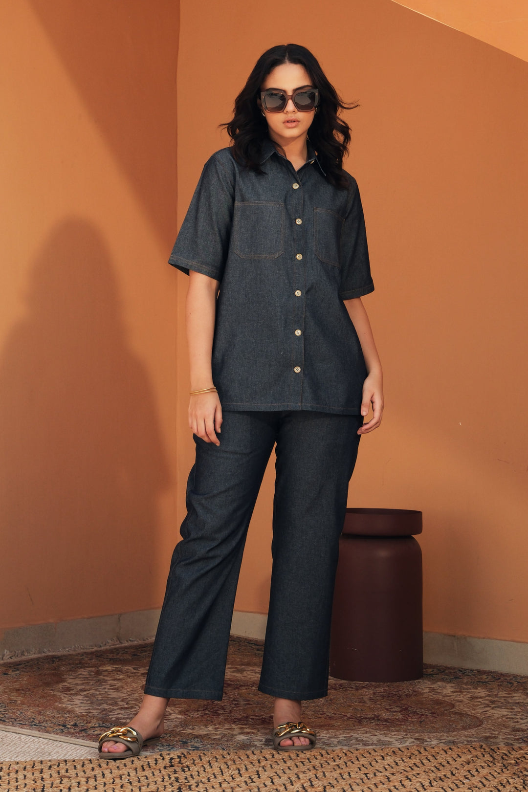 ALBA - THE ESSENTIAL DENIM CO-ORD SET