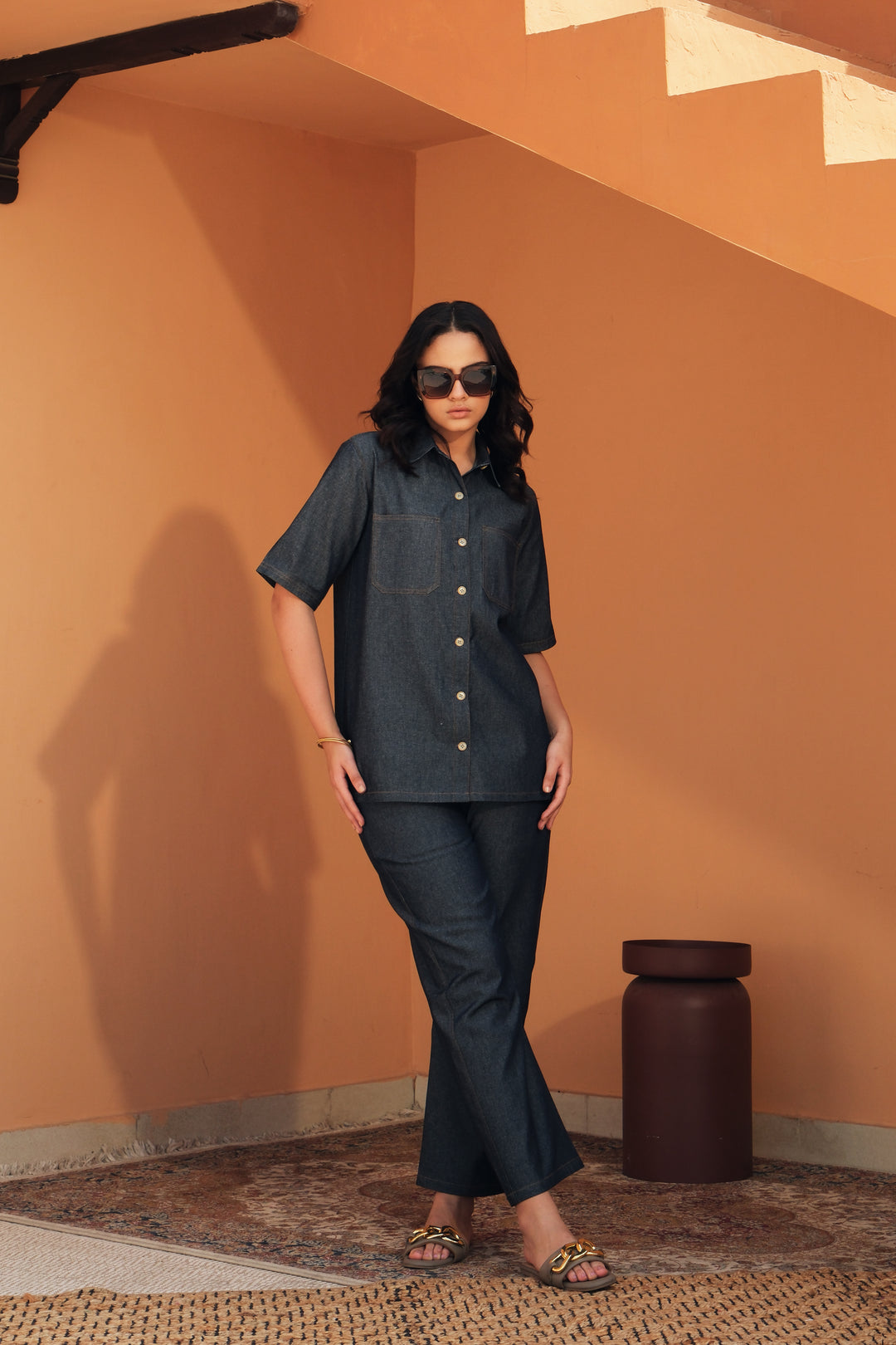 ALBA - THE ESSENTIAL DENIM CO-ORD SET