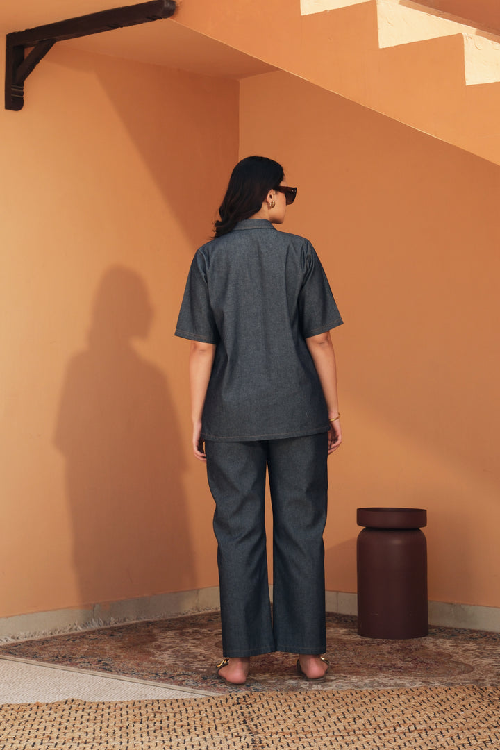 ALBA - THE ESSENTIAL DENIM CO-ORD SET
