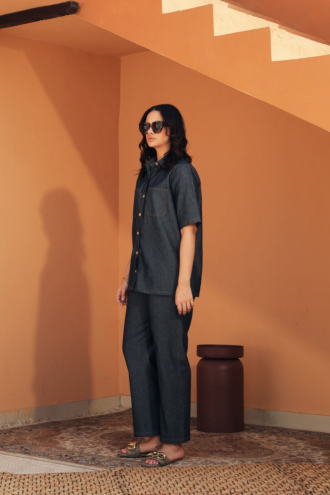 ALBA - THE ESSENTIAL DENIM CO-ORD SET