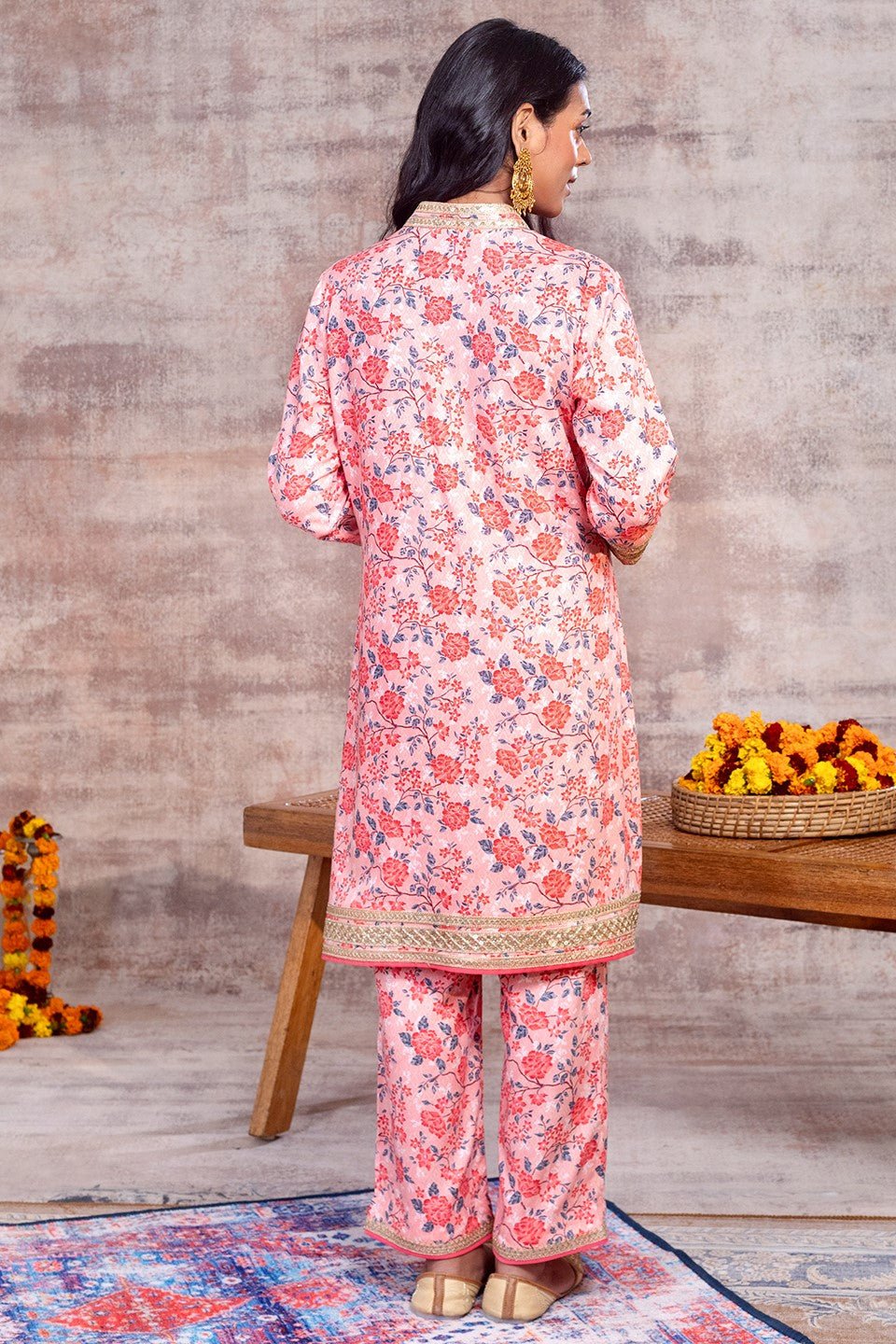 NALINI - Floral Festive Set