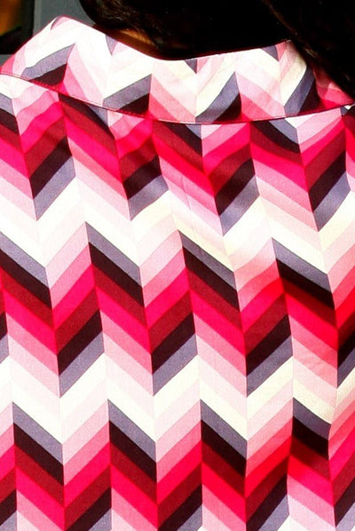 EISLEY - Pink Cotton Geometric Print Co-ord Set