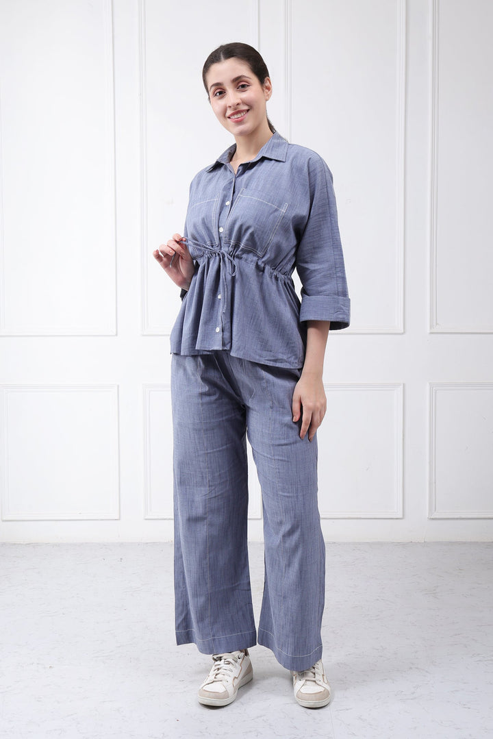 Alba Denim Chambray Co-ord Set