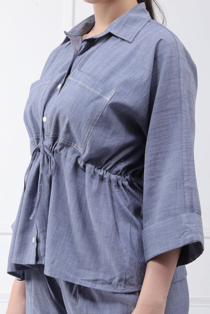 Alba Denim Chambray Co-ord Set