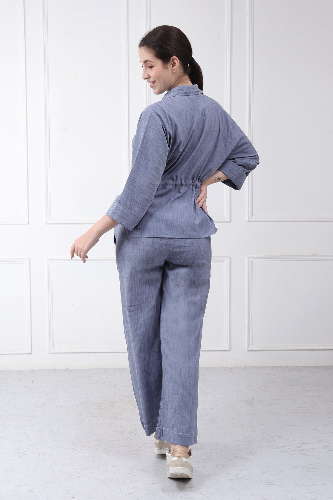Alba Denim Chambray Co-ord Set
