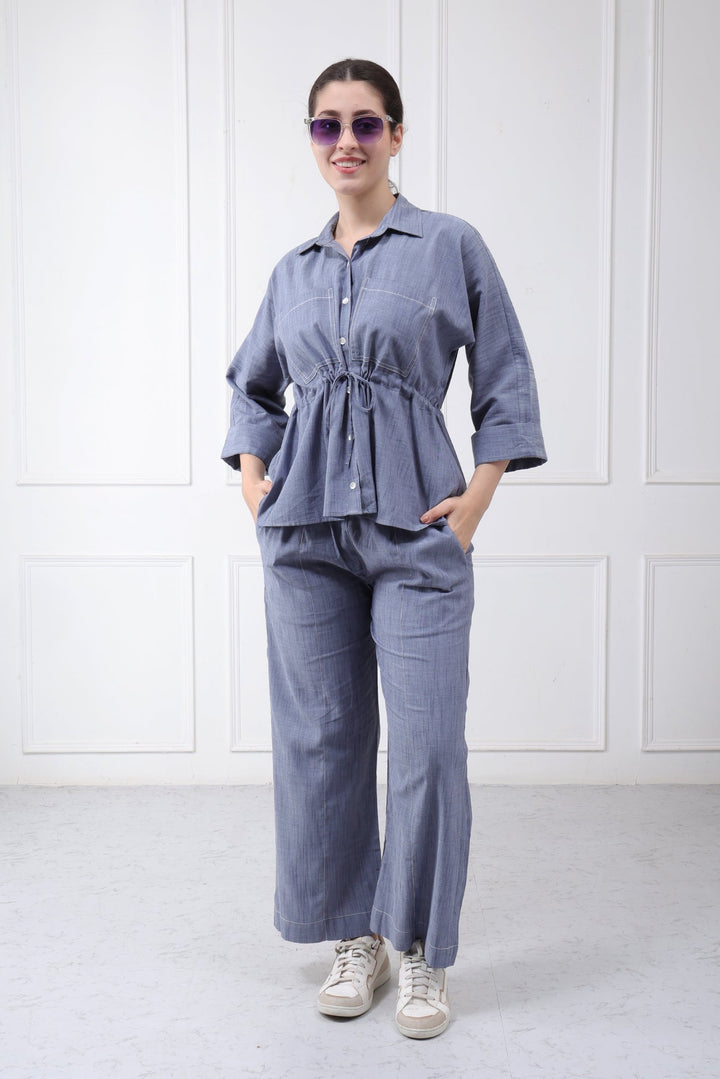 Alba Denim Chambray Co-ord Set