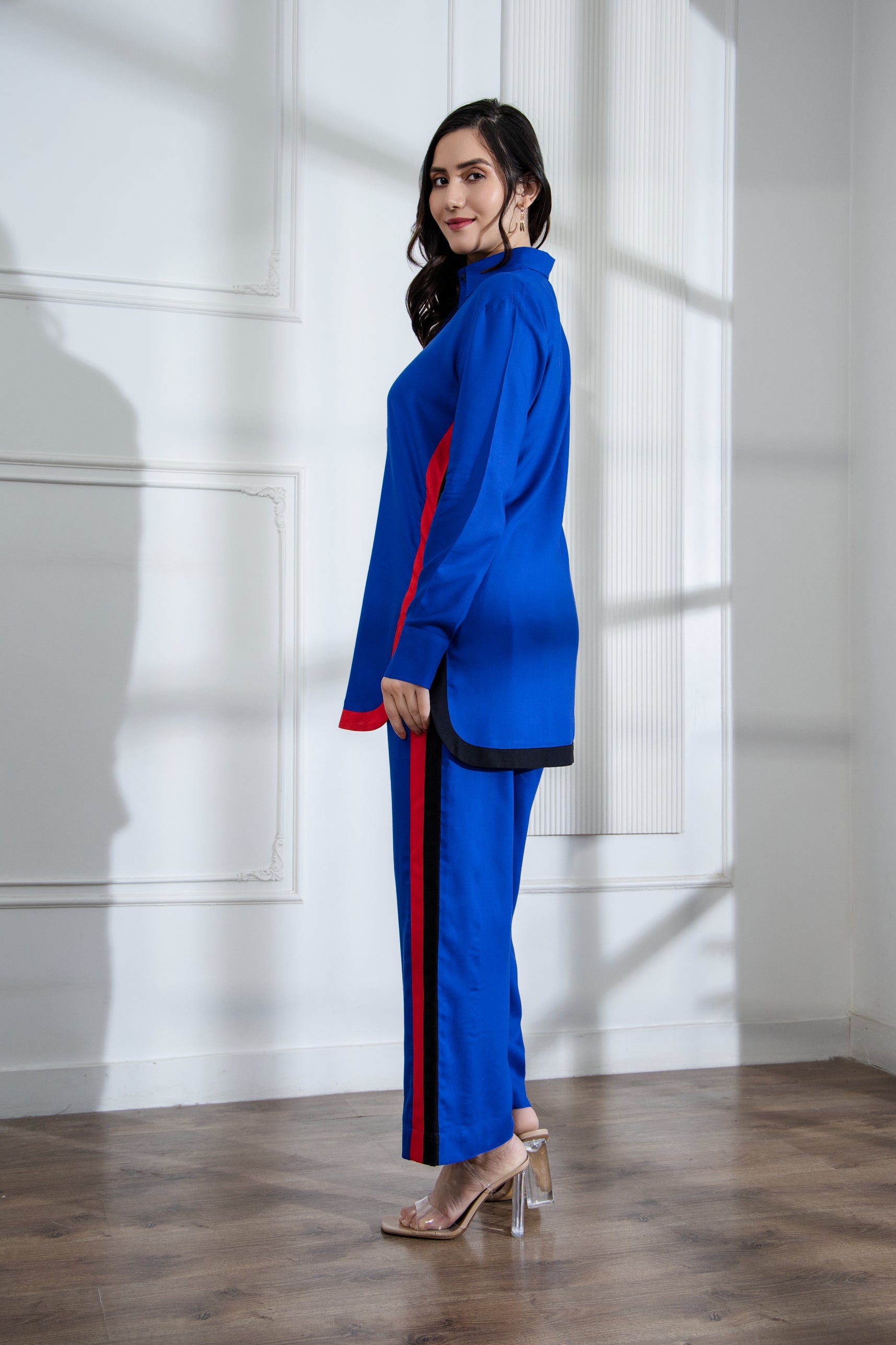 アクセサリー Lyura's Wordrobe □レース使いオフショル風ニット/an another angelus