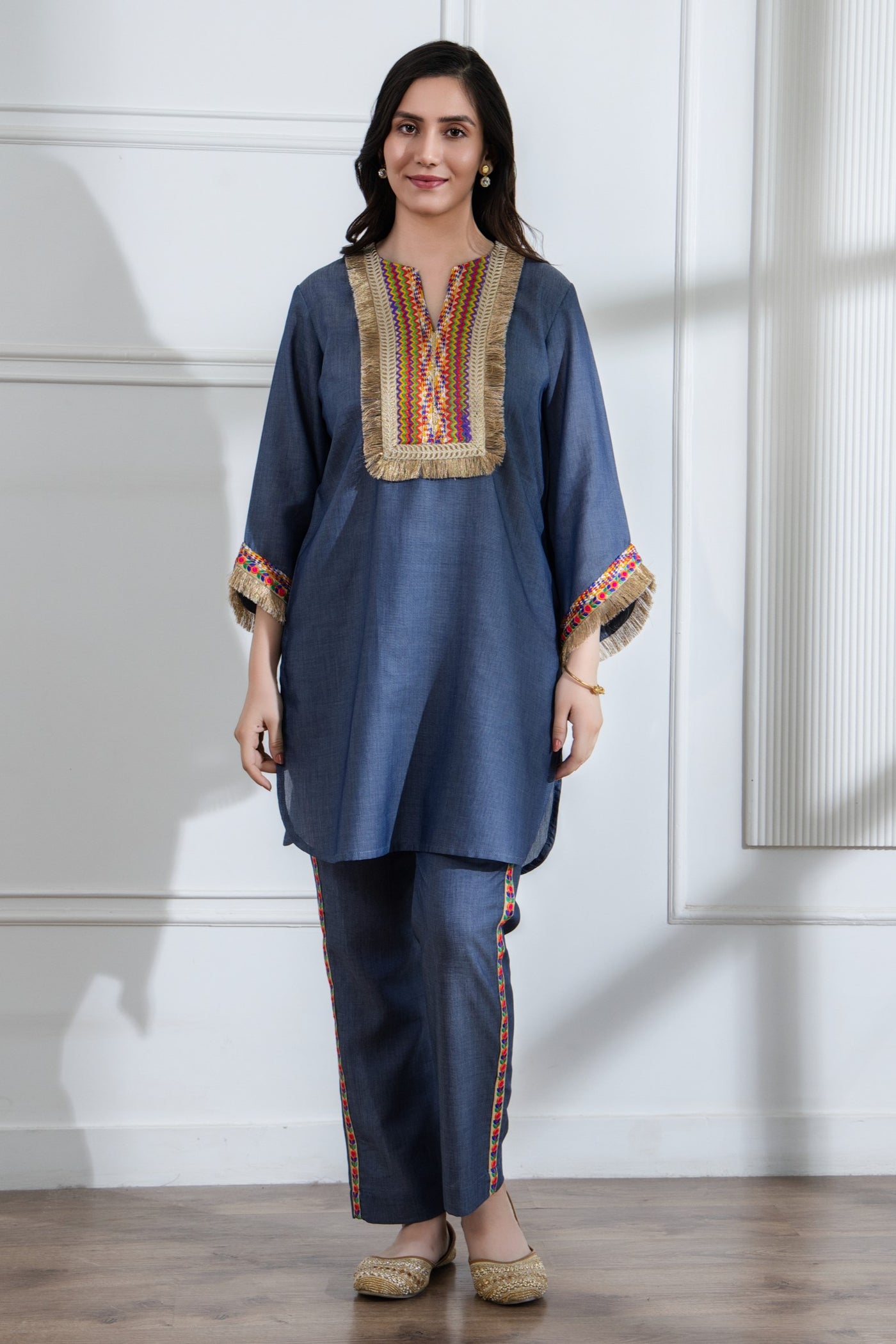 Nargis - Fusion Cotton Denim Set