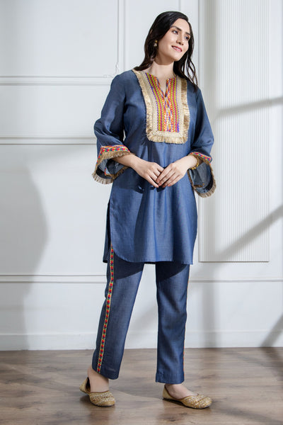 Nargis - Fusion Cotton Denim Set