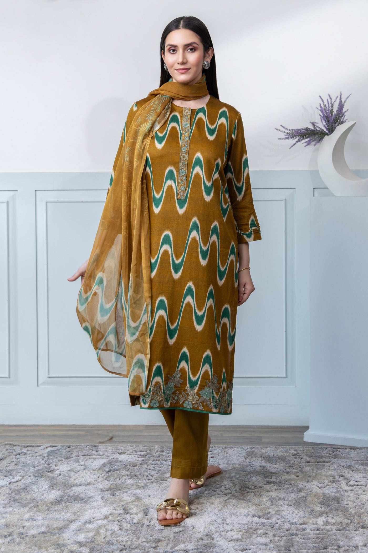 Taraana - Premium Cotton Silk Set