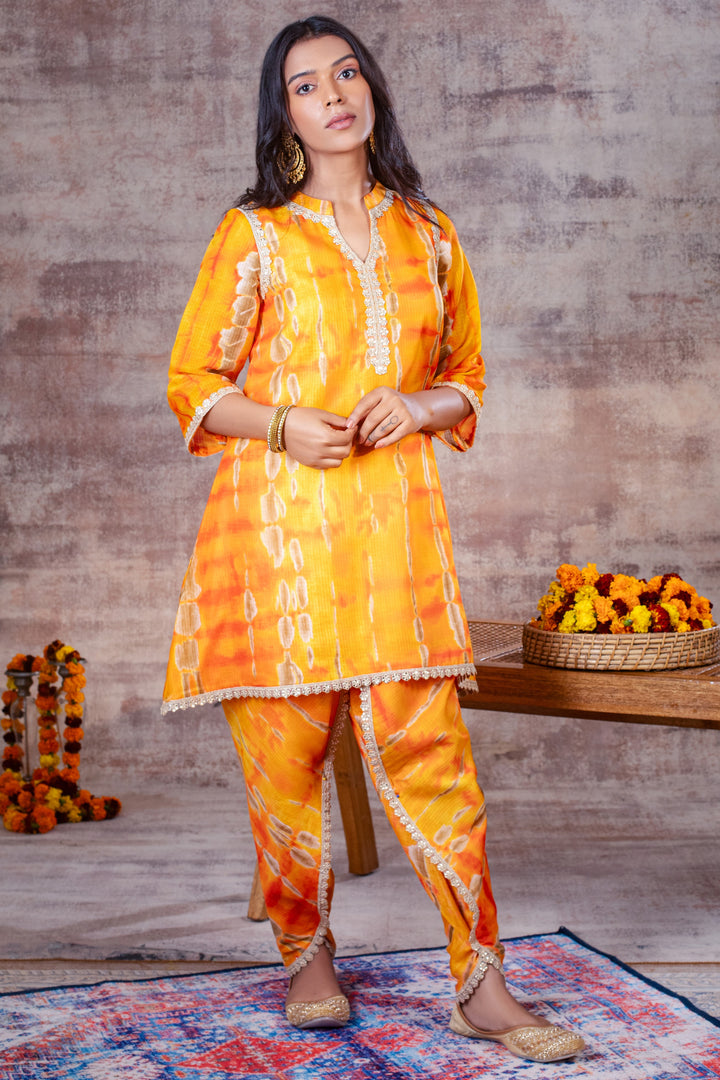 MALLIKA - Shibori Festive set in Kota-Doriya