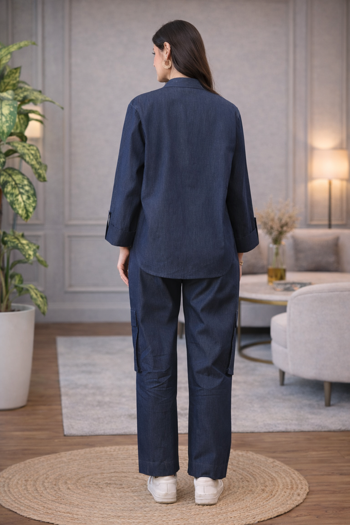 Aven Denim Utility Co-ord Set