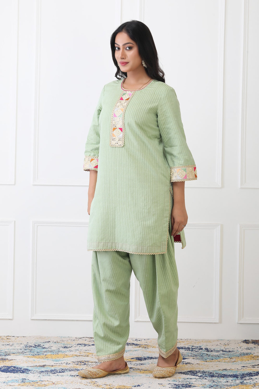 Nimrat Embroidered Festive Set