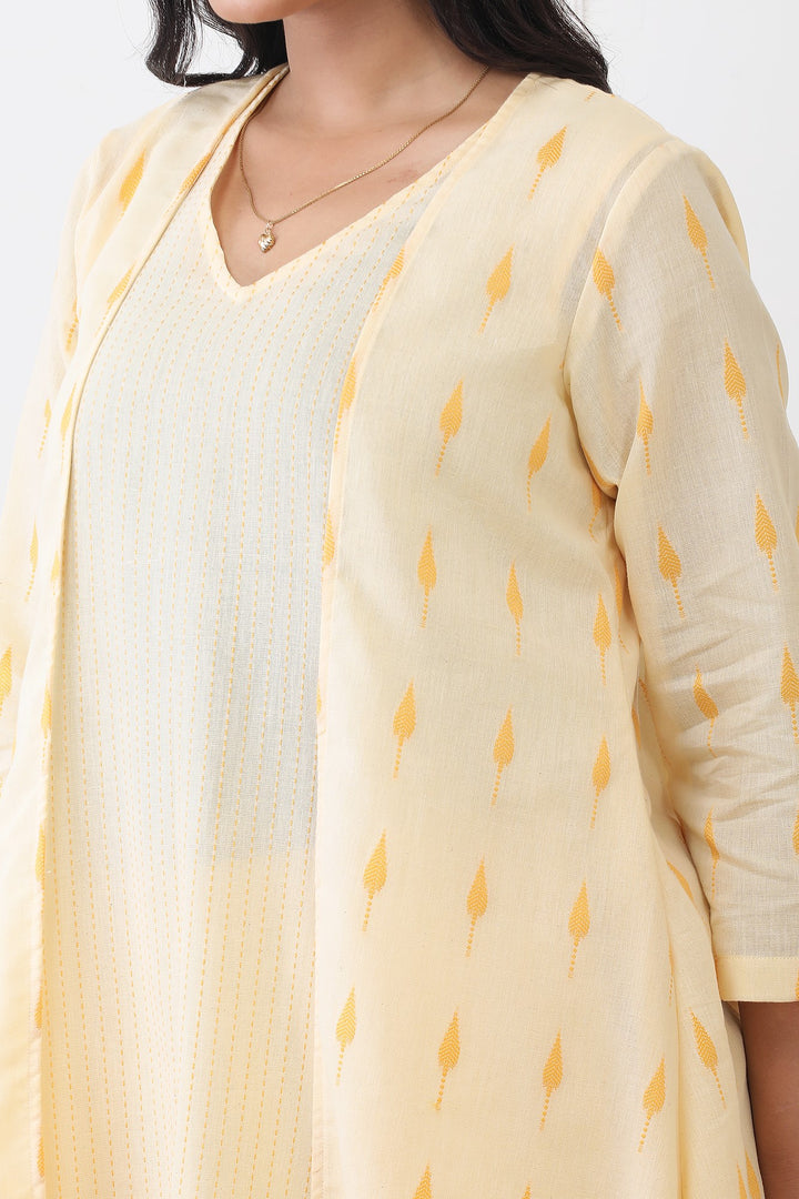 MARIGOLD IKAT BOOTI SET