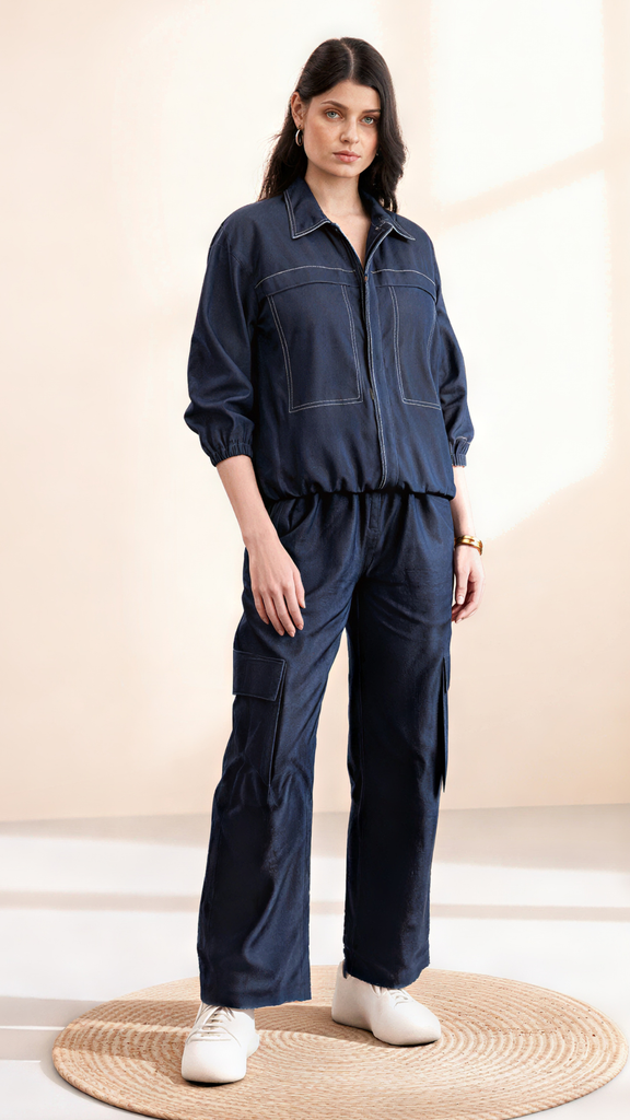 Alessia Set| Effortless Style in Soft Denim – Être – être
