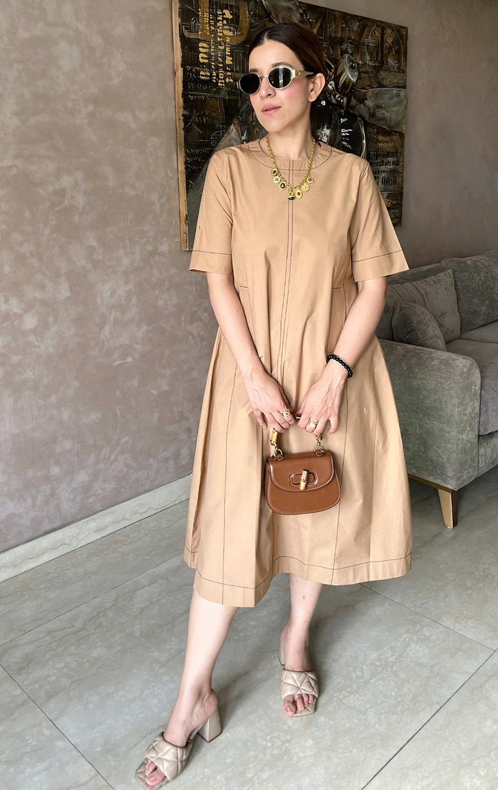 Paloma Beige Dress