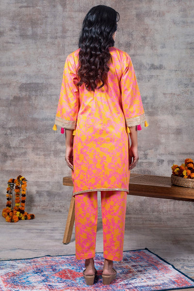 MRINALI - Festive Set in Cotton-Poplin