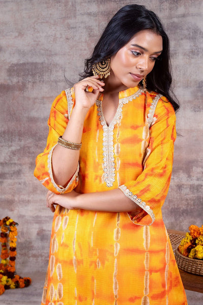 MALLIKA - Shibori Festive set in Kota-Doriya